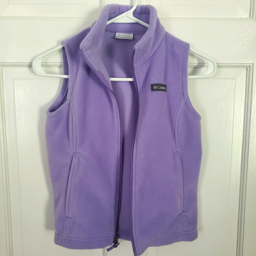 Columbia girls fleece vest